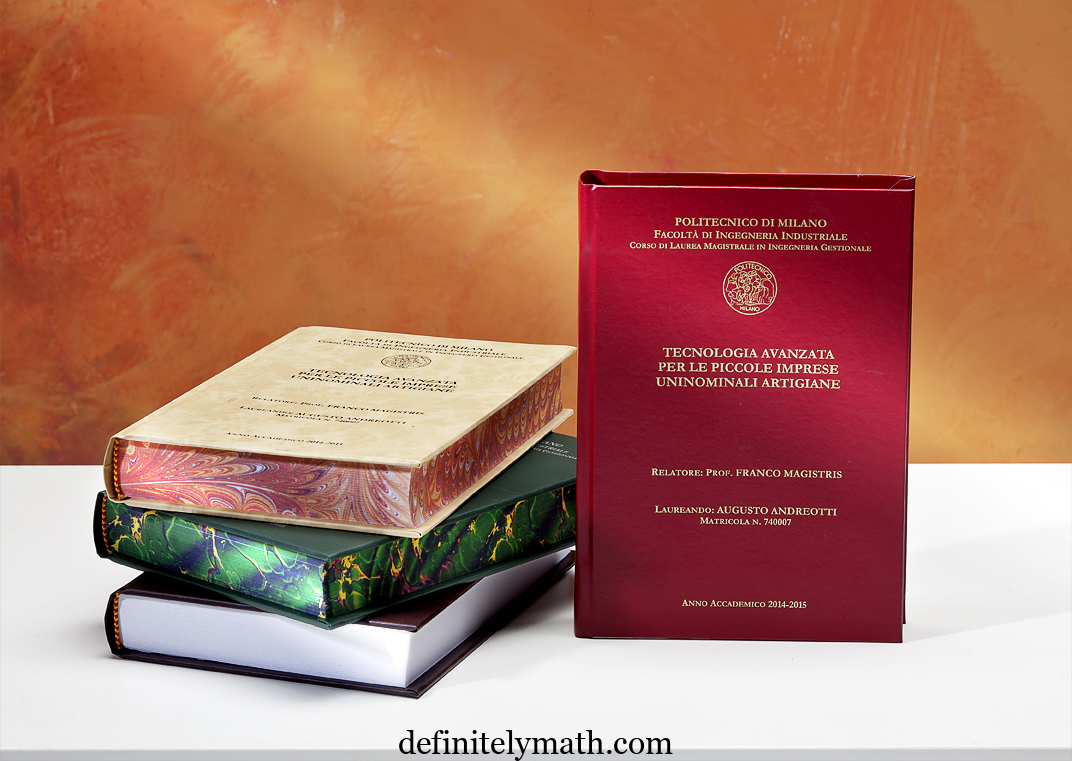 Beautiful, Sustainable Theses Tesi Lab’s Cover Options and Fast Italian Delivery